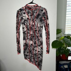 💐 Black Floral Dress 👗